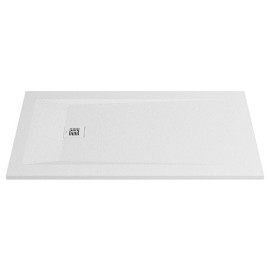 Base duche ROCKS 1500x900 retangular, pousar em Stonex, antiderrapante, branco, Sanitana SP3015DC384100000