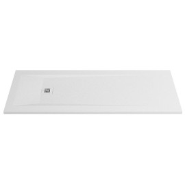 Base duche ROCKS 1900x800 retangular, pousar em Stonex, antiderrapante, branco, Sanitana SP30176C320100000
