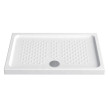 Base duche CALISSON 1200x800x80, retangular, de pousar, cerâmica, antiderrapante, branco, Sanitana S10210400000000
