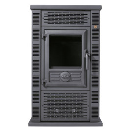 Salamandra Hidro 12 kW de pellets a água (não inclui tampo e capa), Solzaima PA1081X049