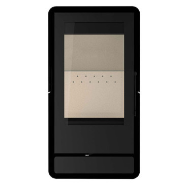 Salamandra TEK Round Eco a lenha, Solzaima PA1055G016