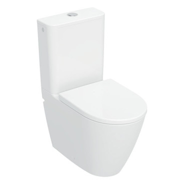 Sanita compacta Join branca com autoclismo e tampo, Geberit 503.101.00.1