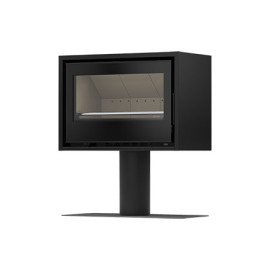 Salamandra Back Box Slim Eco PV a lenha, Solzaima PA1052P022