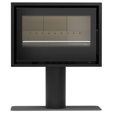 Salamandra Back Box Slim Eco PV a lenha, Solzaima PA1052P022