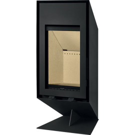 Salamandra TEK Wall Eco a lenha, Solzaima PA1055G018