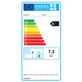 Salamandra K4 Eco a lenha, Solzaima PA1053G023