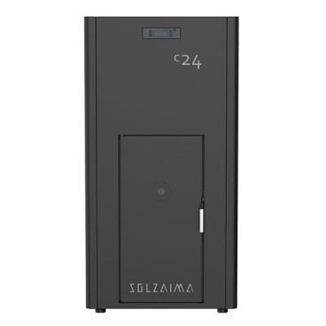 Caldeira compacta SZM ECO C 24 kW de pellets a água, Solzaima PA1107N019