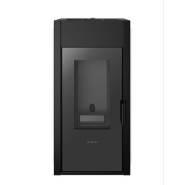 Salamandra Hidro 23 kW - porta vidro de pellets a água (não inclui tampo e capa), Solzaima PA1081X048