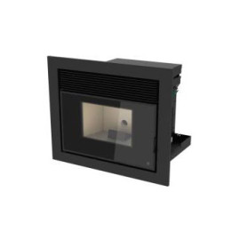 Recuperador Earth 9kW a pellets (aro opcional), Solzaima PA1071X044
