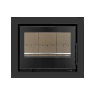 Aro 4L - 7,4 cm - Loki Eco 70 preto, Solzaima MO1160P059