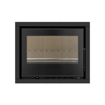 Aro tripartido Loki Eco 70 preto, Solzaima MO1160P060