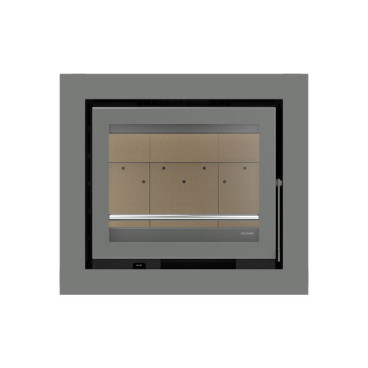 Aro 4L - 7,4 cm - Urano Eco 60 cinza, Solzaima MO1160G029