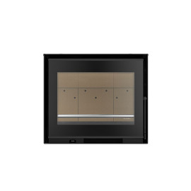 Recuperador Urano Vitro Eco 60 a lenha (aro opcional), Solzaima PA2020P001
