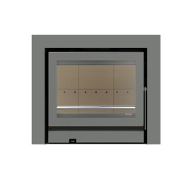 Aro 3L - 7,4 cm - Siena Eco 60 cinza, Solzaima MO1160G047