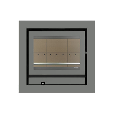 Aro 4L - 7,4 cm - Siena Eco 60 cinza, Solzaima MO1160G049