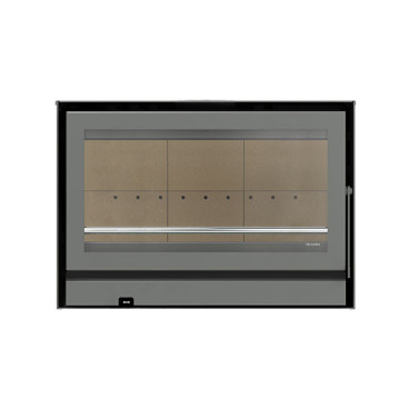 Recuperador Rialto Eco 80 a lenha (aro opcional), Solzaima PA2021G005