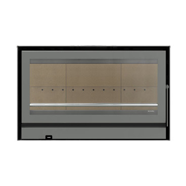 Recuperador Rialto Eco 90 a lenha (aro opcional), Solzaima PA2021G007