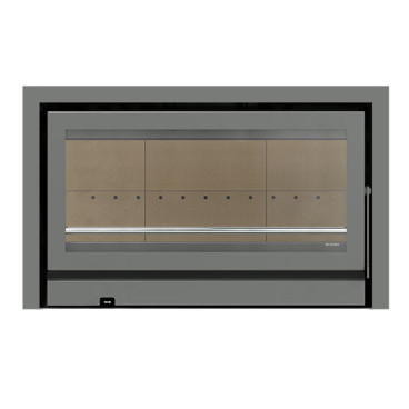 Aro 3L - 4,4 cm - Rialto Eco 90 cinza, Solzaima MO1160G061