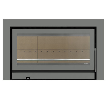 Aro 3L - 7,4 cm - Rialto Eco 90 cinza, Solzaima MO1160G062