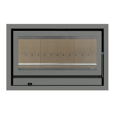 Aro 4L - 4,4 cm - Rialto Eco 90 cinza, Solzaima MO1160G063