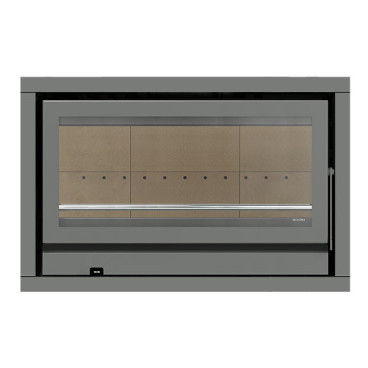 Aro tripartido Rialto Eco 90 cinza, Solzaima MO1160G065