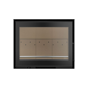 Recuperador Iaco Vitro Eco 80 a lenha (aro opcional), Solzaima PA2020P003