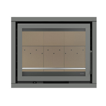 Aro tripartido Iaco Eco 80 cinza, Solzaima MO1160G040