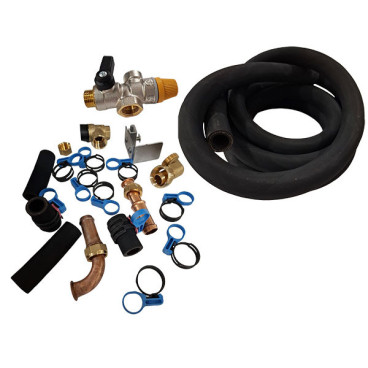 Kit ligações hidráulicas para termossifão 150L e 300L HTSS 150 e 300, Bosch 7735600648