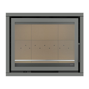 Aro tripartido Iaco Eco 90 cinza, Solzaima MO1160G045