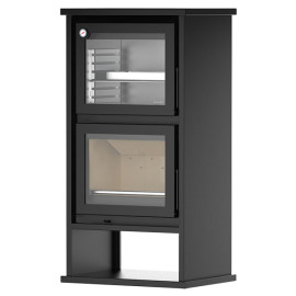 Salamandra M12F Eco a lenha, Solzaima PA1053G021