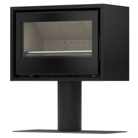 Salamandra Back Box Slim Eco PV a lenha, Solzaima PA1052P022