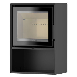 Salamandra Small Box Full Glass a lenha, Solzaima PA1053G027