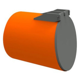 Válvula tipo Flap 630 macho cor de tijolo, Redi P5563M1