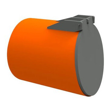 Válvula tipo Flap 630 macho cor de tijolo, Redi P5563M1