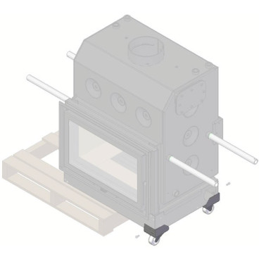 Rodas transporte de recuperador Eco, Solzaima CA01080002