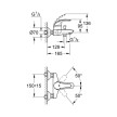 Misturadora banheira Eurosmart, Grohe 33300001