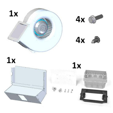 Kit ventilação Trevi Eco, Solzaima PA1090G066