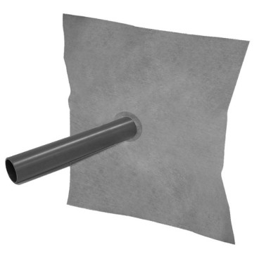 Gárgula ECODRY DN90, lâmina 50cm x 50cm, Revestech