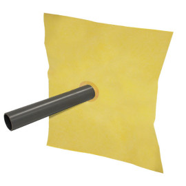 Gárgula DRY DN90, lâmina 50 cm x 50 cm, Revestech