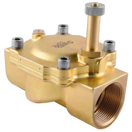 Corpo eletroválvula 2/2 2'' de latão, acionamento indireto e normalmente aberta com juntas NBR, Aignep 04FXH250N1