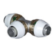 Tê simples 32 mm RTM metálico, Uponor