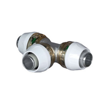 Tê simples 32 mm RTM metálico, Uponor