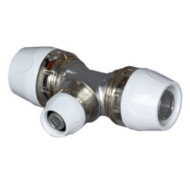Tê 32x20x32 mm RTM metálico, Uponor