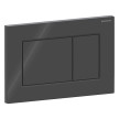 Placa de comando Sigma01 Quadrada, dupla descarga, preta, Geberit 115.660.DW.1