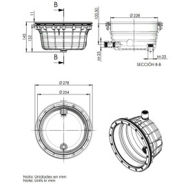 Nicho para liner, Astralpool 00364