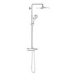 Sistema de duche com misturadora termostática e chuveiro de 310 mm Rainshower SmartActive, cromado, Grohe 26648000