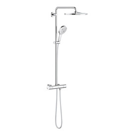 Sistema de duche com misturadora termostática e chuveiro de 310 mm Rainshower SmartActive, cromado, Grohe 26648000