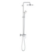 Sistema de duche com misturadora Torneira monocomando e chuveiro de 210 mm New Tempesta Cosmopolitan System, Grohe 26224001