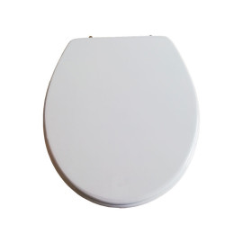 Tampo de sanita ferragem ajustável contraplacado lacado branco