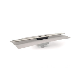 S-742 LINNUM 40 com 75 cm, saída vertical 40F/50M, sifão 50 mm, embelezador em inox polido, Jimten 013047